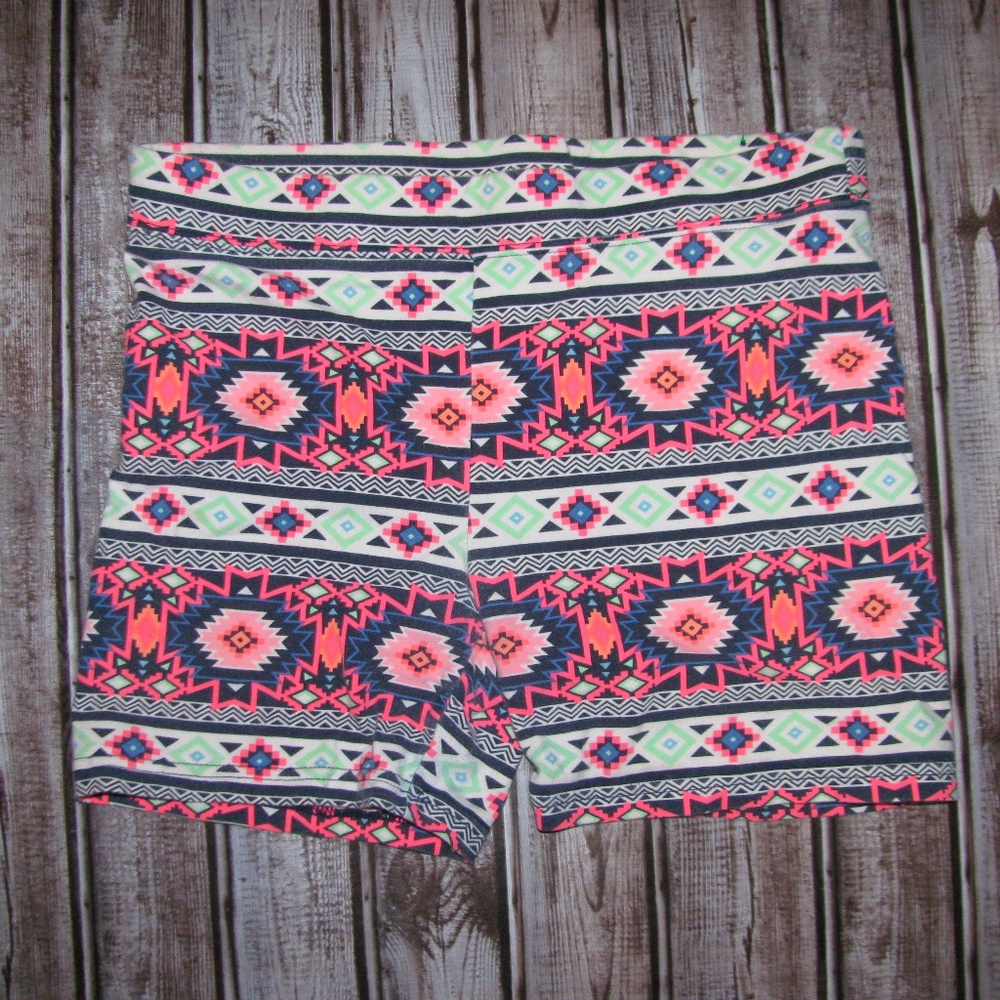 Justice girls size 20 colorful shorts